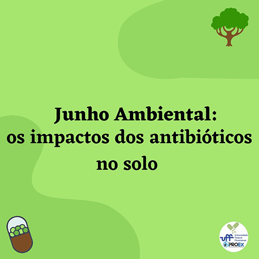 Junho Ambiental: os impactos dos antibióticos no solo